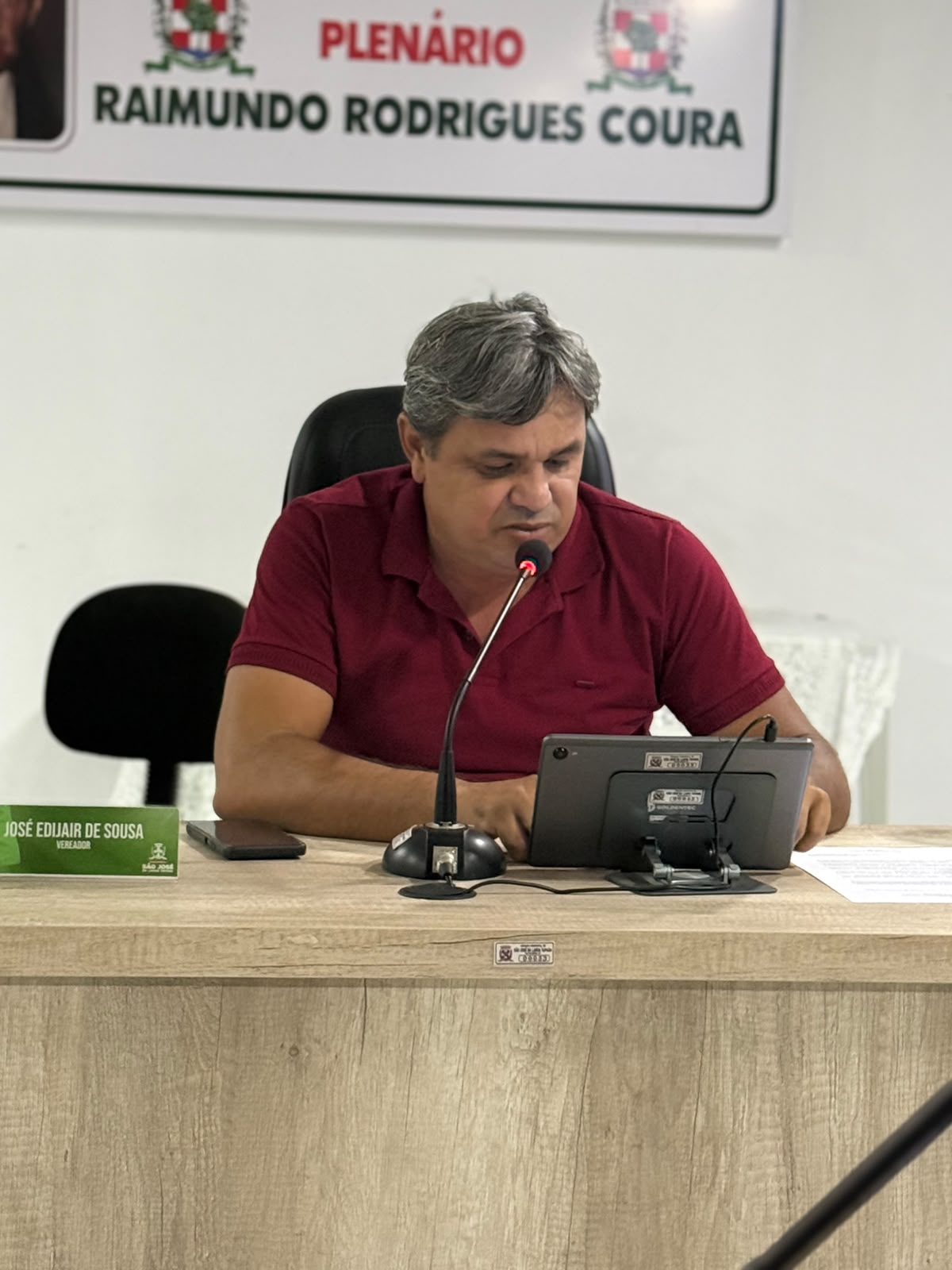 Vereador Jair Sousa reforça pedido de manutenção das vias vicinais de São José da Lagoa Tapada