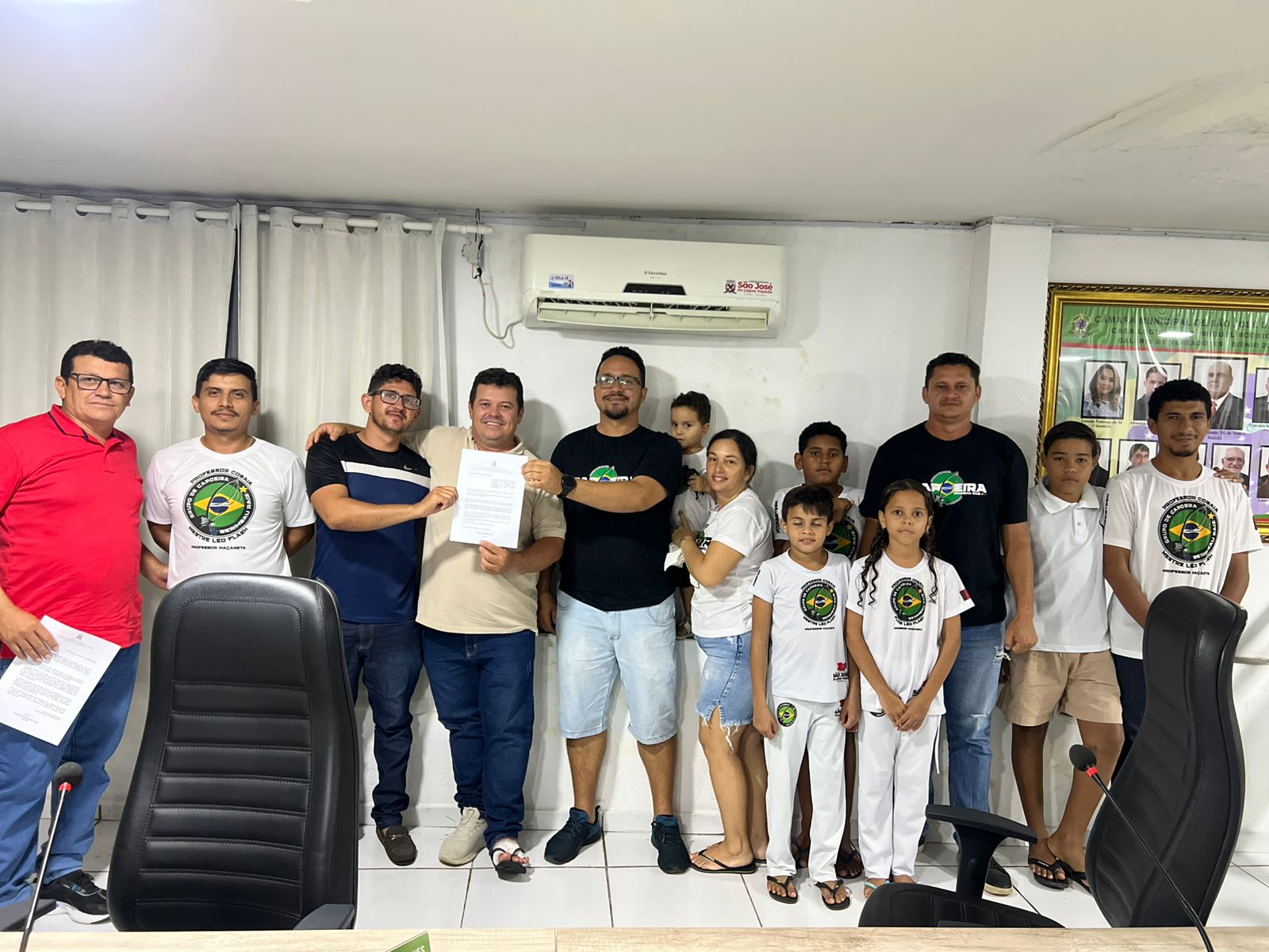 Projeto de Lei do vereador Júnior Corcoran reconhece Grupo de Capoeira Berimbau Raiz como Patrimônio Cultural de São José da Lagoa Tapada — imagem 2