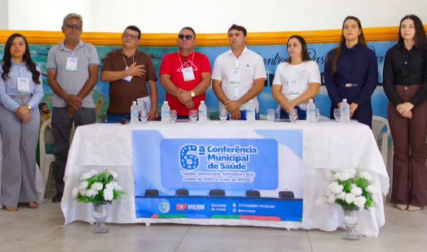 Vereadores participam da 6ª Conferência Municipal de Saúde em São José da Lagoa Tapada