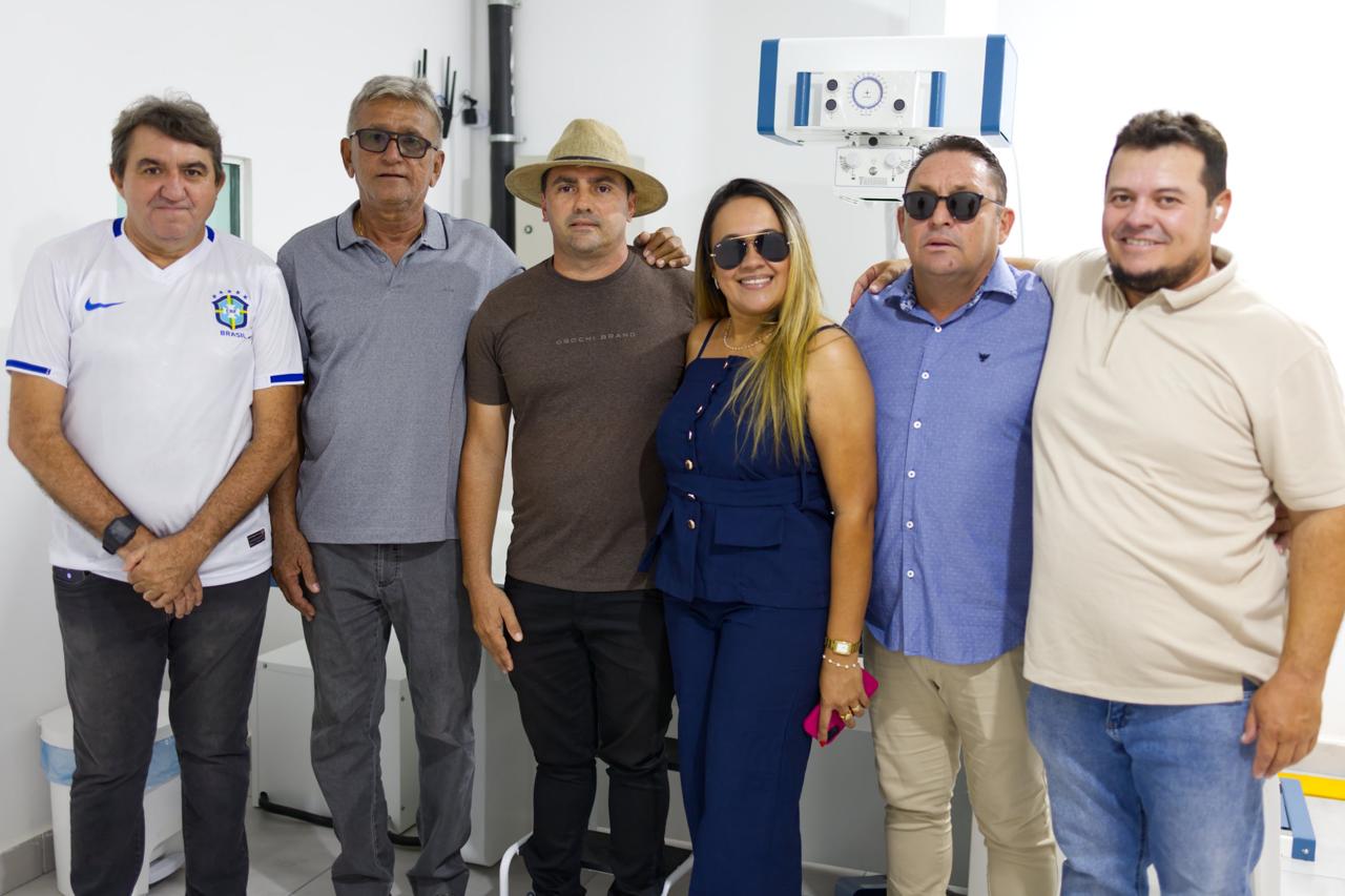 Vereadores prestigiam inauguração da Sala de Raio-X e participam da abertura das festividades de emancipação política de São José da Lagoa Tapada